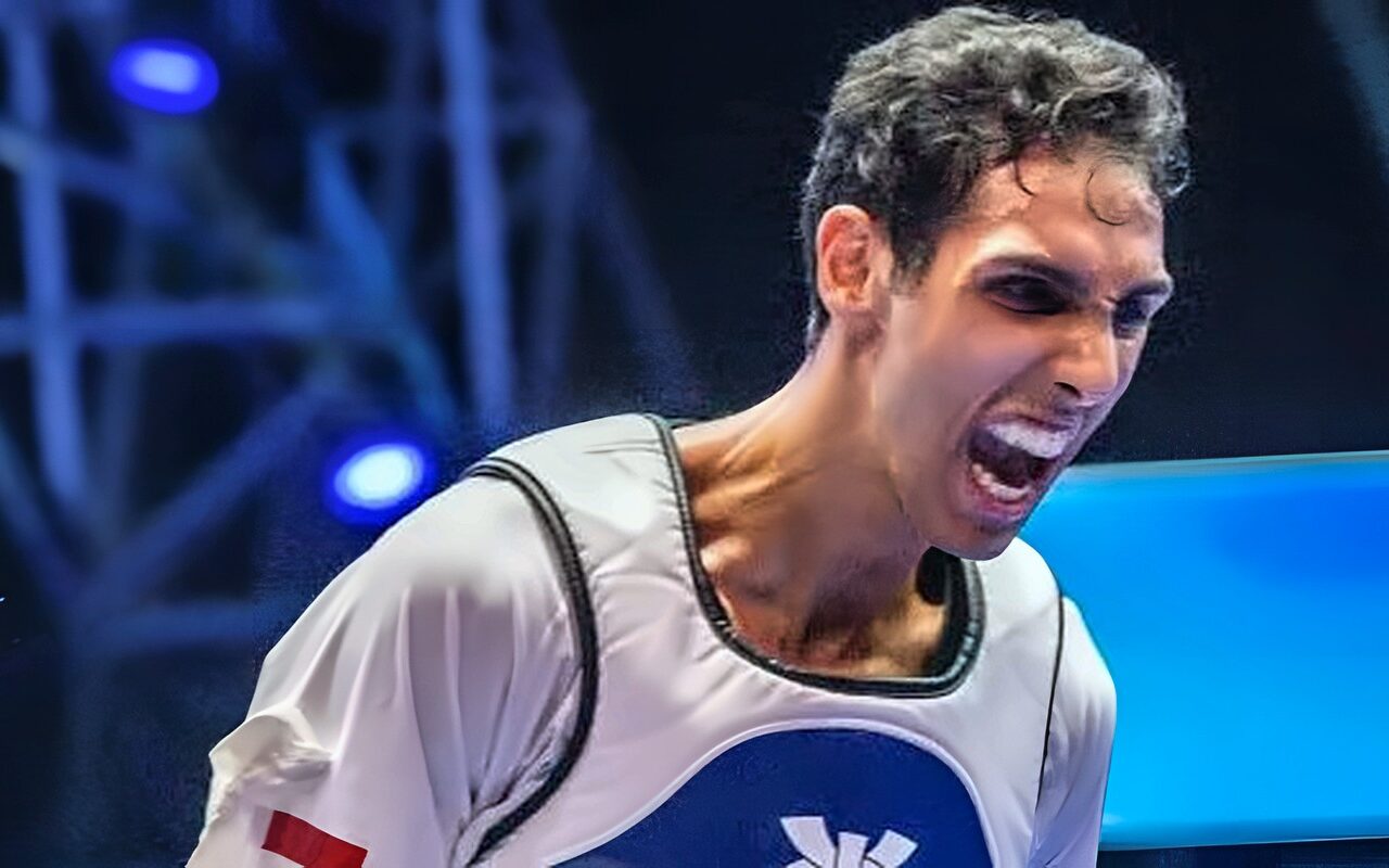 سيف عيسى يحرز برونزية الجائزة الكبرى للتايكوندو في فرنسا