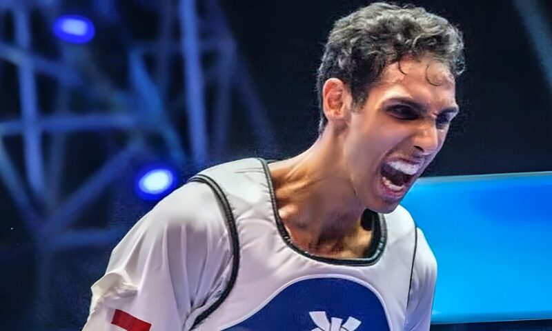 سيف عيسى يحرز برونزية الجائزة الكبرى للتايكوندو في فرنسا