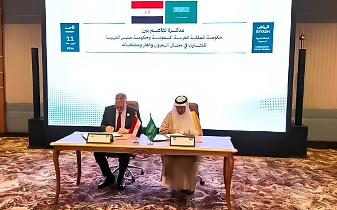 مذكرة تفاهم بين مصر والسعودية في مجالات البترول والغاز والبتروكيماويات