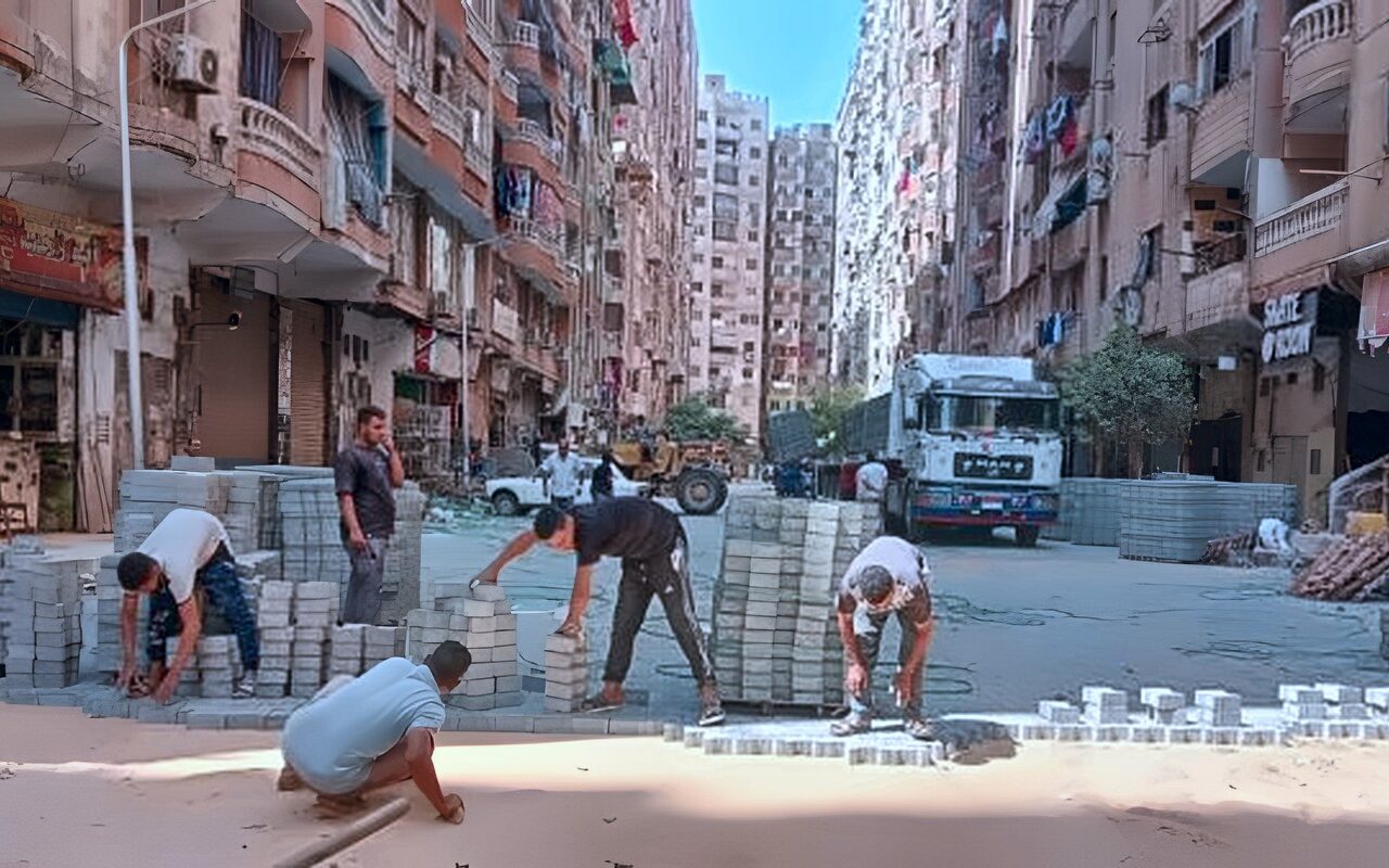 بطول 800 متر.. محافظ الجيزة يتابع تطوير وتوسعة ورصف شارع العمدة ببولاق الدكرور