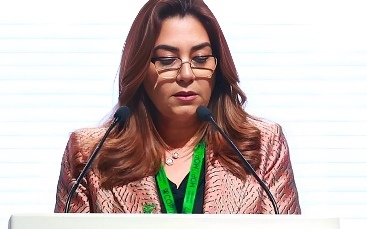وزيرة التنمية المحلية والبيئة تلقي كلمة مصر بقمة قادة العالم من أجل الطبيعة بأرمينيا