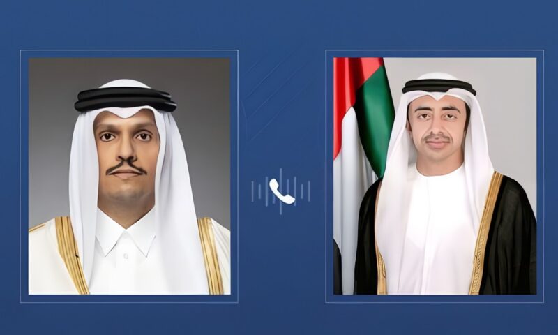الإمارات تبحث مع قطر وسلطنة عُمان جهود تعزيز الأمن والاستقرار بالمنطقة