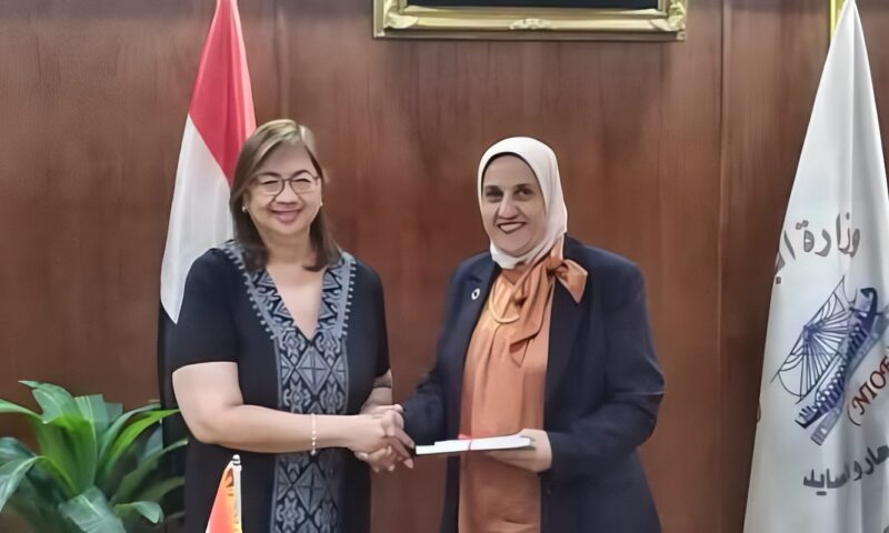 معهد علوم البحار يبحث التعاون مع الفلبين في الاستزراع السمكي وحماية البيئة البحرية