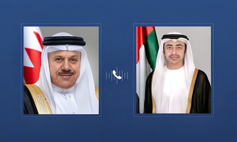 وزير خارجية الإمارات يبحث مع نظرائه من السعودية والبحرين وألمانيا المستجدات الإقليمية