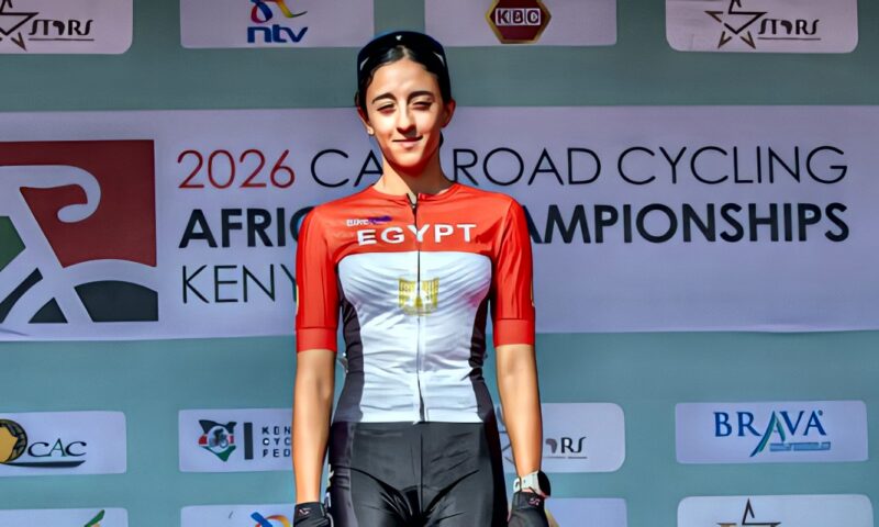جودي محمد تحصد فضيتها الثانية ومهند يضيف برونزية لمصر في بطولة إفريقيا للدراجات