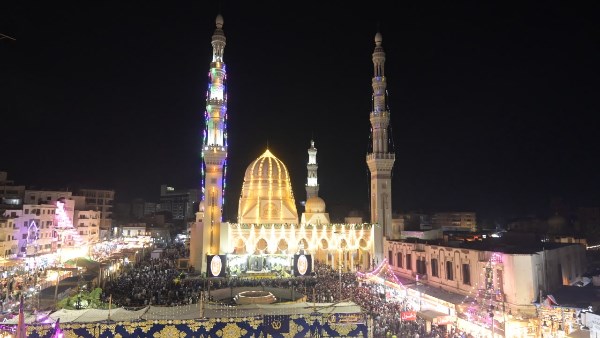 محافظ الغربية يتابع احتفالات الليلة الختامية لمولد السيد البدوي