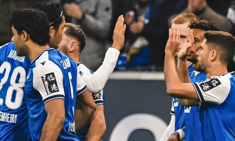 هوفنهايم يفوز على باير ليفركوزن 3-0 في الدوري الألماني