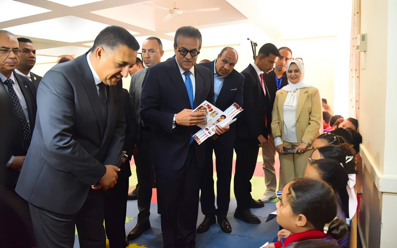 القليوبية.. إطلاق الحملة القومية للتطعيم ضد الحصبة من مدرسة بالعبور