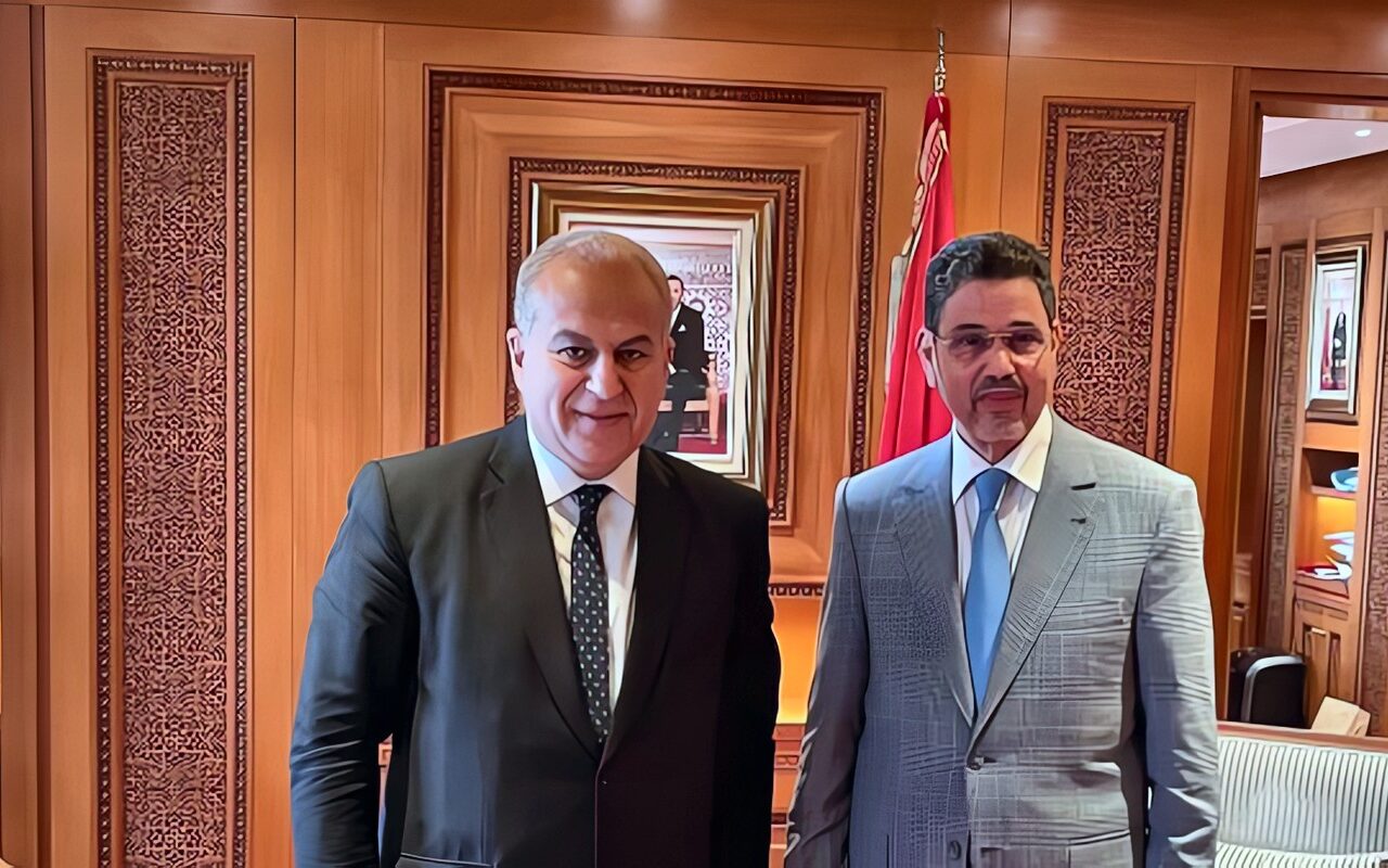 سفير مصر بالمغرب يبحث مع الرئيس المنتدب للمجلس الأعلى للسلطة القضائية المغربية تعزيز التعاون