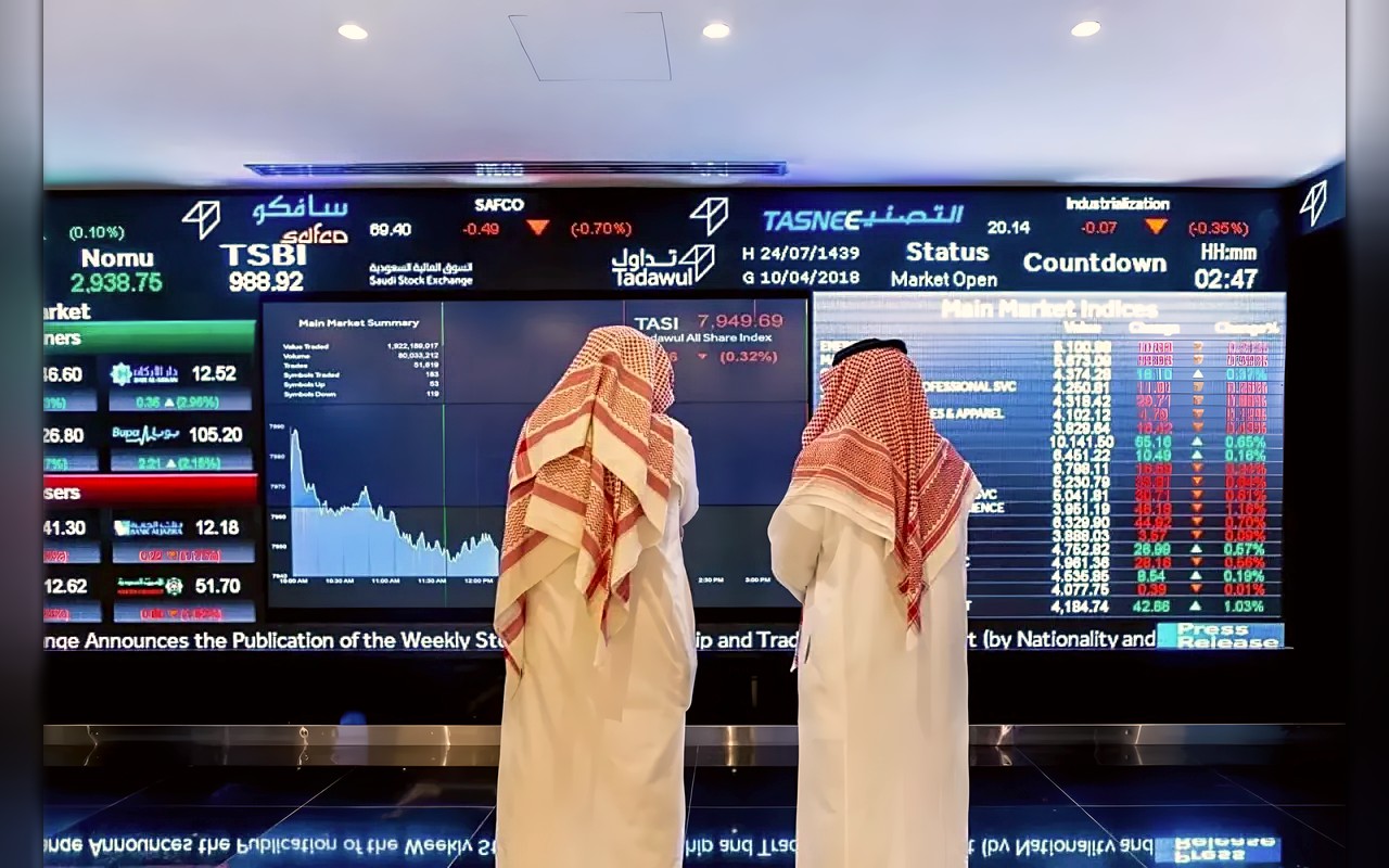 مؤشر السوق السعودية يغلق مرتفعاً بنسبة 0.33 %