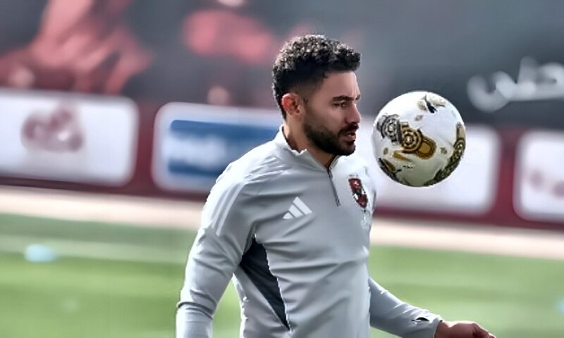 تضاءل فرص مشاركة ياسر إبراهيم في مباراة القمة أمام الزمالك