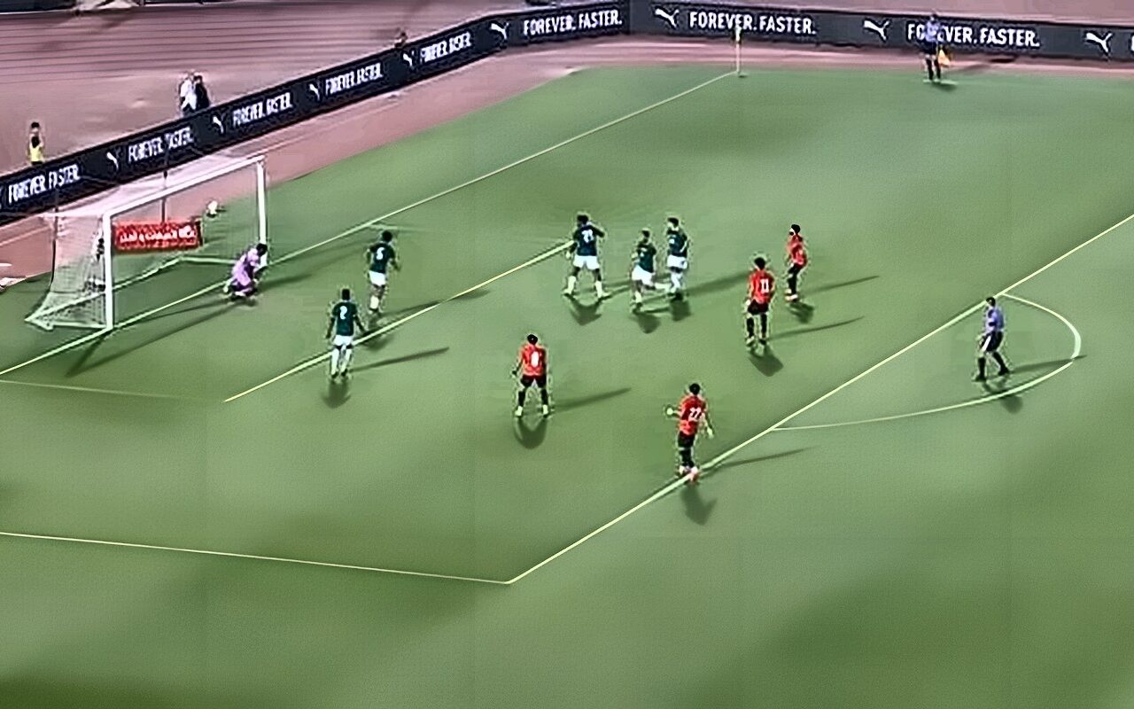 التعادل السلبي يحسم الشوط الأول من مباراة مصر وجنوب إفريقيا