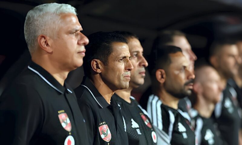 عموتة يراقب ثنائي القناة في مباراة الأهلي بالدوري