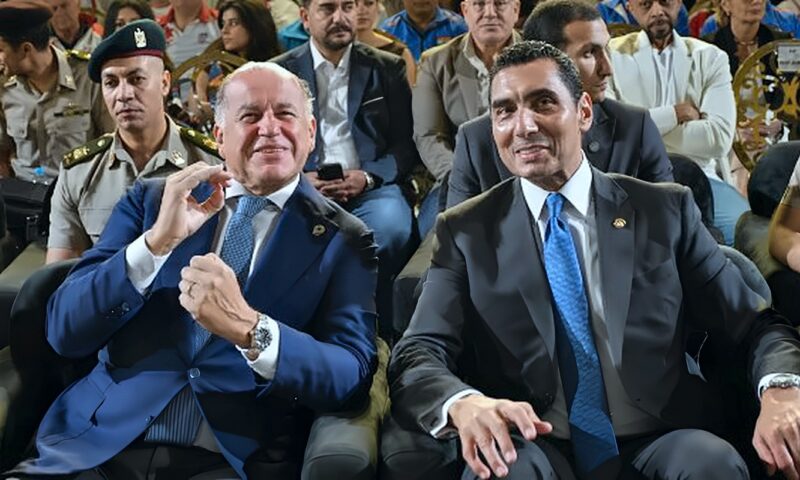 وزير الشباب يشهد افتتاح كأس العالم للرماية بالعاصمة الجديدة