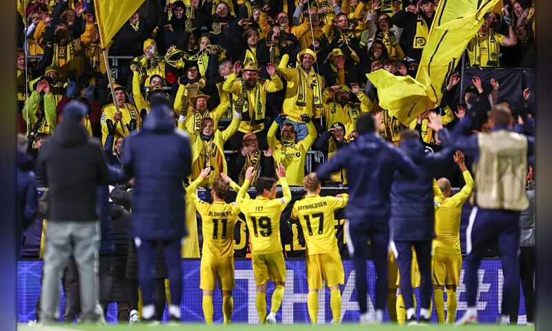بودو غليمت يفاجئ دورتموند ويحقق فوزه الأول في دوري الأبطال