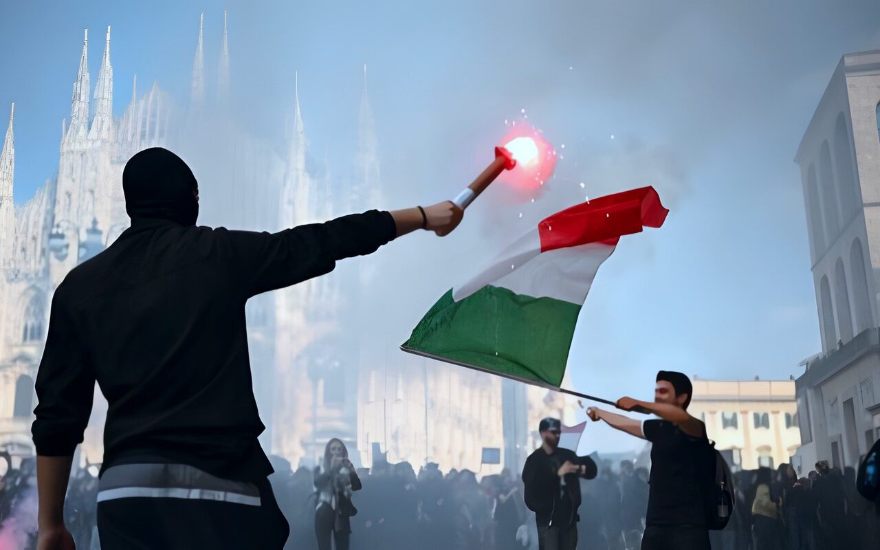 وزير الدفاع الإيطالي: أعمال الشغب في «ميلانو» نتاج «حرب هجينة» ضد الغرب