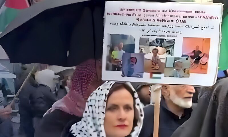 المئات يتظاهرون في برلين تضامناً مع الفلسطينيين (فيديو)