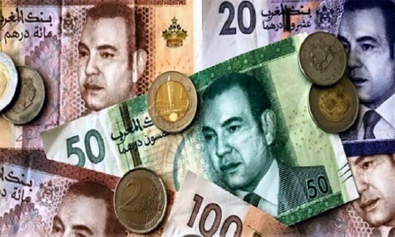 الدرهم المغربي يواصل التراجع أمام الدولار واليورو للأسبوع الخامس على التوالي