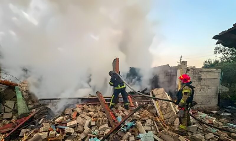 هجوم روسي واسع بالصواريخ والمسيرات يستهدف كييف ومناطق أوكرانية
