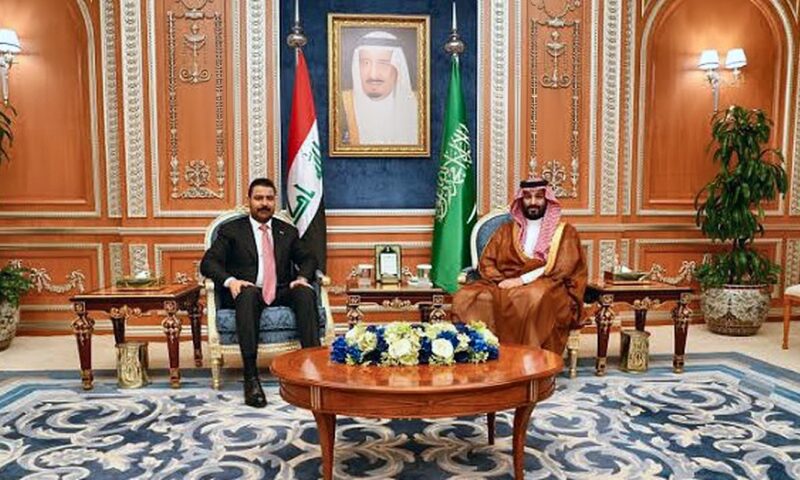 الزيدي يؤكد لولي العهد السعودي عدم السماح باستخدام العراق منطلقا لأي اعتداء يمس المملكة