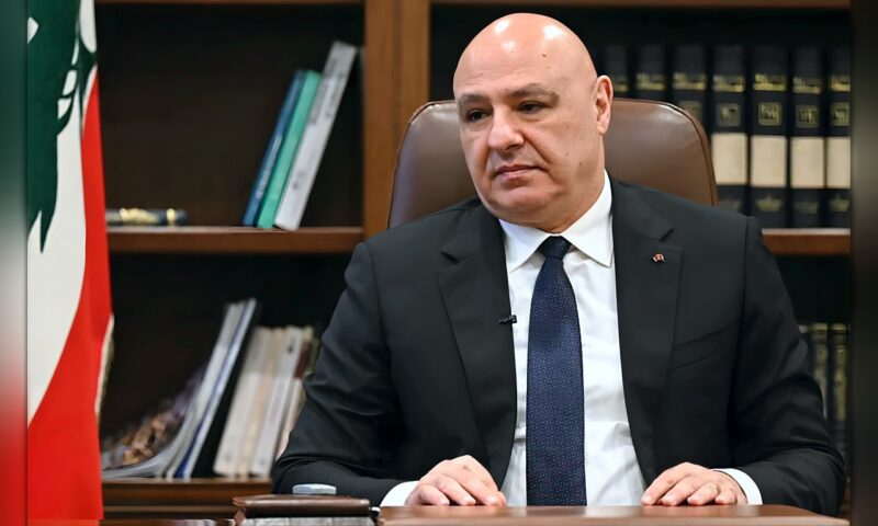 عون يطلب من روبيو الضغط على إسرائيل لوقف اعتداءاتها في الجنوب
