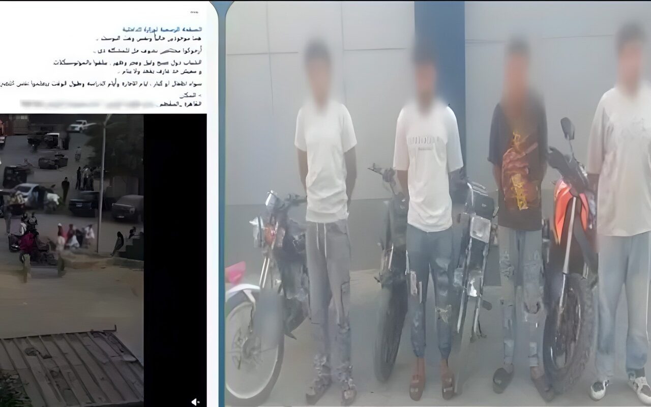أصوات مزعجة في شوارع المقطم، الأمن يضبط 4 أشخاص بدراجات دون تراخيص