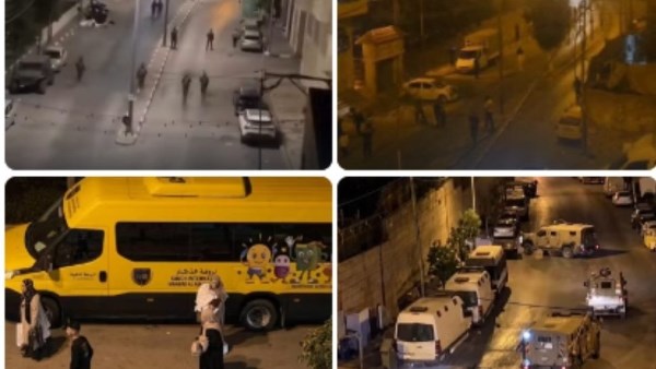 نزوح قسري لعشرات العائلات في الخليل واعتقال 13 فلسطينيًا على الأقل