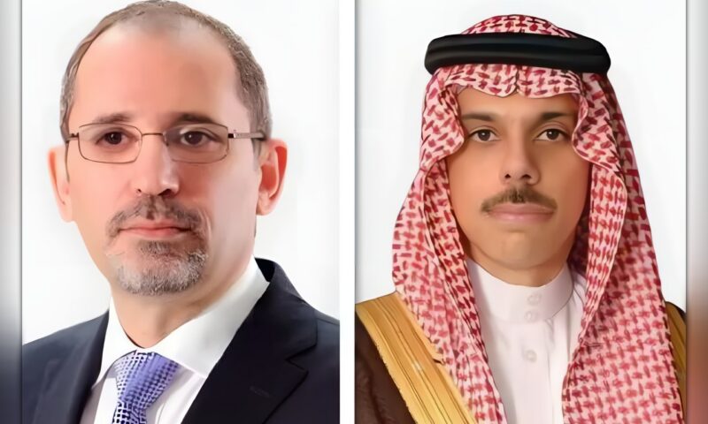 فيصل بن فرحان والصفدي يبحثان تطورات المنطقة