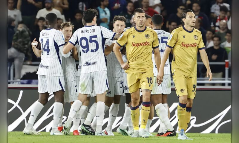 الدوري الإيطالي: إنتر ميلان يقلب تأخره إلى فوز بثلاثية على بولونيا