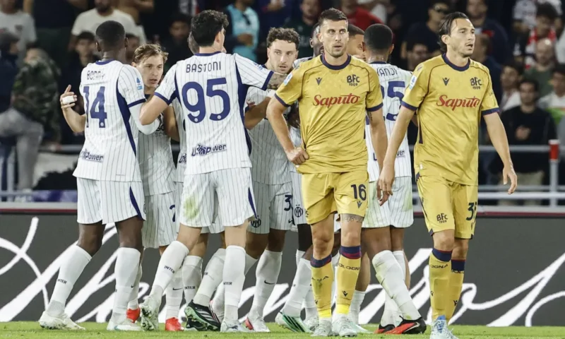 الدوري الإيطالي: إنتر ميلان يقلب تأخره إلى فوز بثلاثية على بولونيا