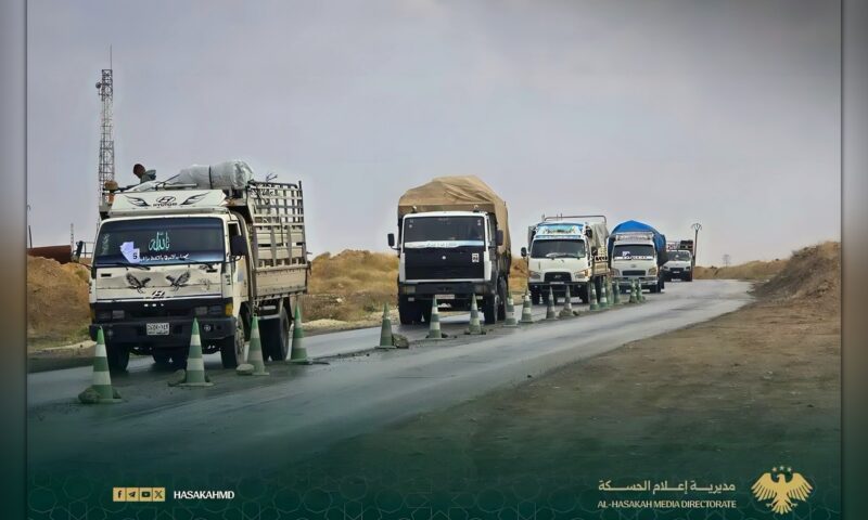 مئات العائلات السورية النازحة تعود إلى مناطقها في الحسكة