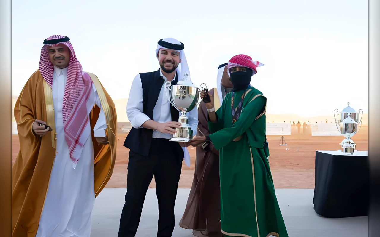 ولي عهد الأردن يتوج المنتخب السعودي بذهب البطولة الدولية