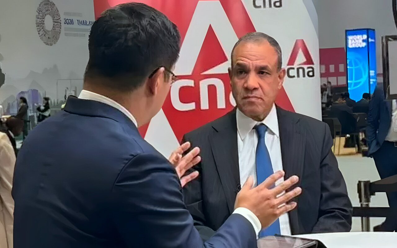 وزير الخارجية يجري حوارا مع قناة”CNA” التايلاندية