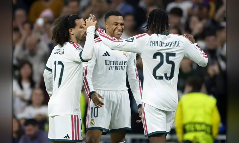 ريال مدريد يواصل انطلاقته المثالية برباعية لايبزيغ