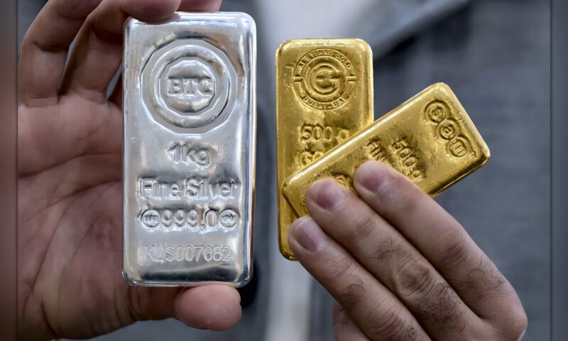 الذهب يهبط لأدنى مستوى في أكثر من شهرين… والفضة تتراجع بنحو 5 %