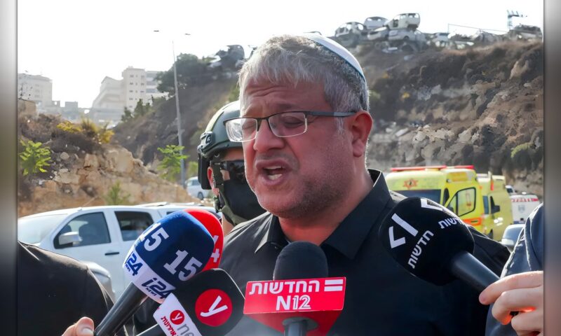 بن غفير يدعو إلى «تفكيك» السلطة الفلسطينية بعد إطلاق نار بالضفة الغربية