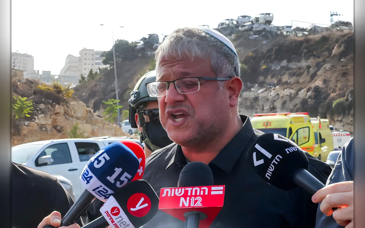 بن غفير يدعو إلى «تفكيك» السلطة الفلسطينية بعد إطلاق نار بالضفة الغربية