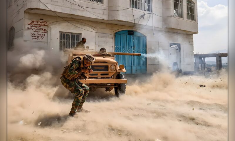 الضربات الجوية والبرية تكبح اندفاعة الحوثيين حول تعز