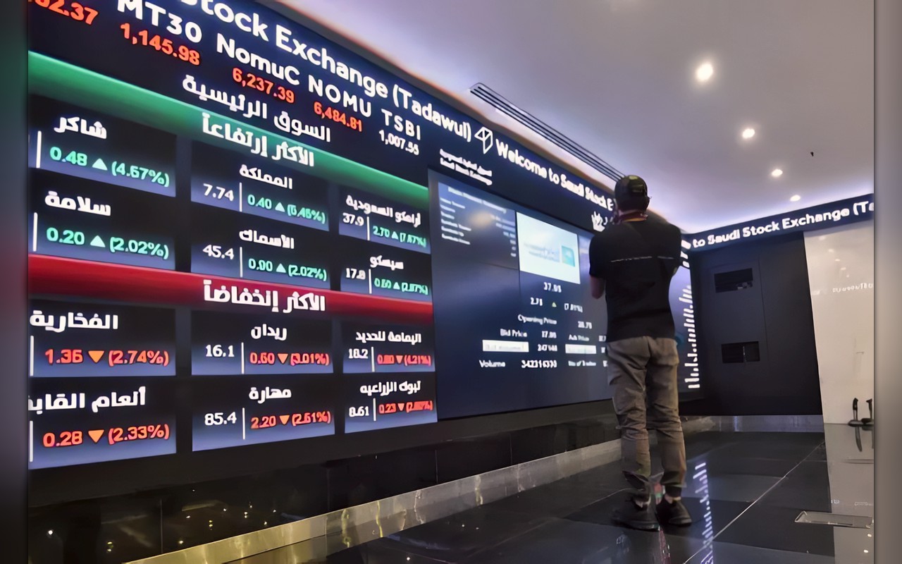 «مؤشر السوق السعودية» يقفز 3.4 % مسجلاً أكبر مكاسب يومية منذ عام