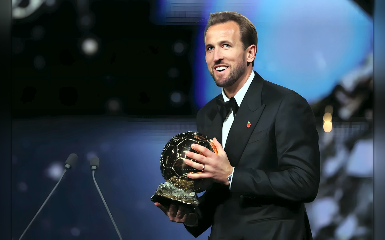 هاري كين يحرز جائزة الكرة الذهبية لعام 2026