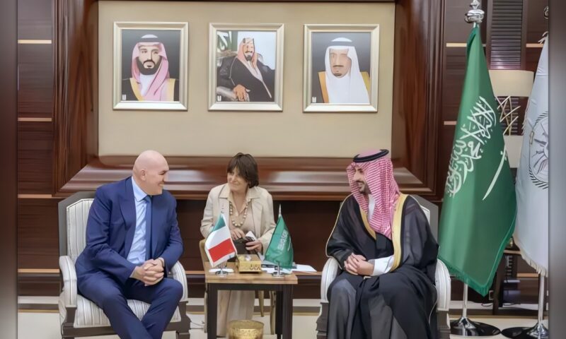 السعودية وإيطاليا تبحثان جهود إرساء الأمن والسلم الدوليين