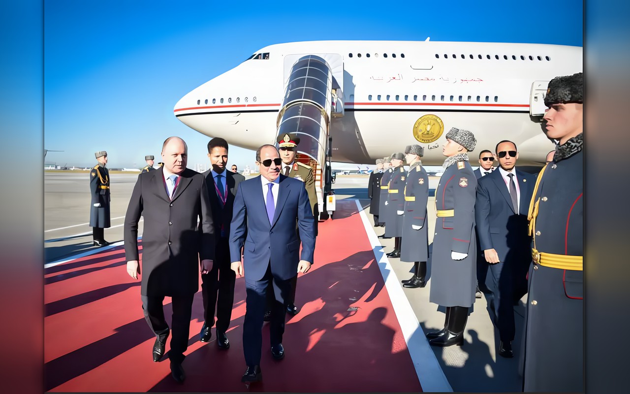 الرئيس المصري: العلاقات مع روسيا تنمو بوتيرة متسارعة