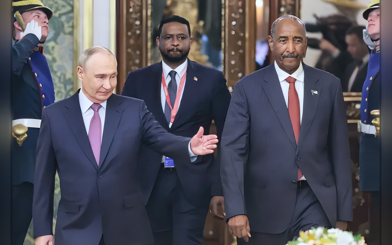 بوتين يعرض مساعدة البرهان لإنهاء الحرب