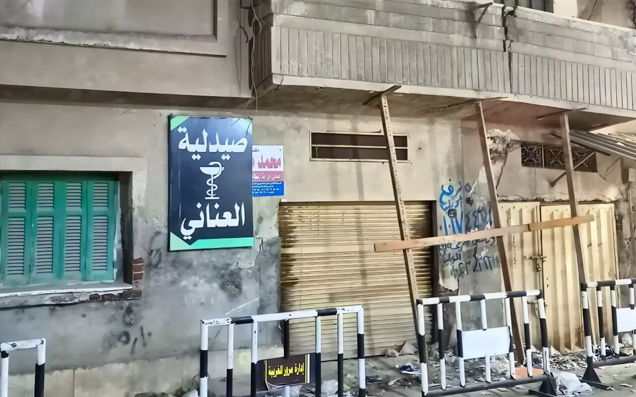 إخلاء عقار مائل مكون من 5 طوابق بالمحلة الكبرى لخطورته الداهمة