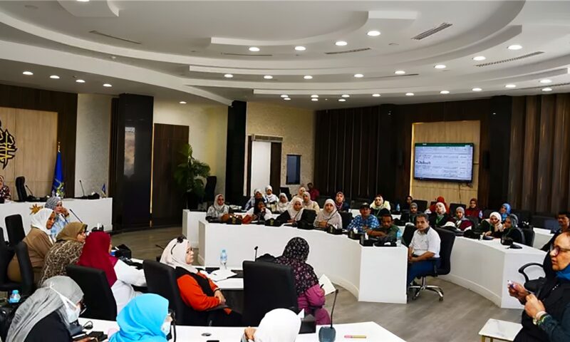 عمرو لاشين يتابع حوكمة البرنامج السكاني.. تحليل البيانات لتحديد أولويات التنمية بأسوان
