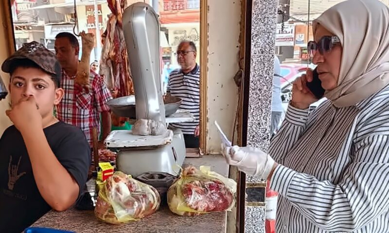 ضبط لحوم فاسدة ومذبوحة خارج المجازر في حملة مكبرة بدمياط