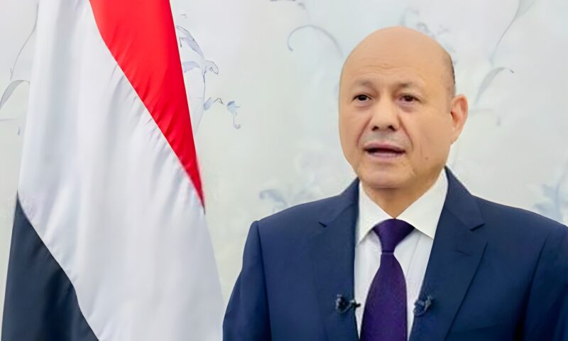 العليمى: هجوم الحوثى على المجمع الرئاسى فى عدن يمثل امتدادا لسلوكها الإرهابى