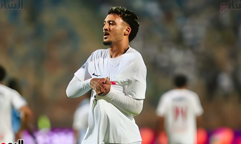 أحمد شريف يسجل هدف تقدم الزمالك على بترول أسيوط فى الدقيقة 25