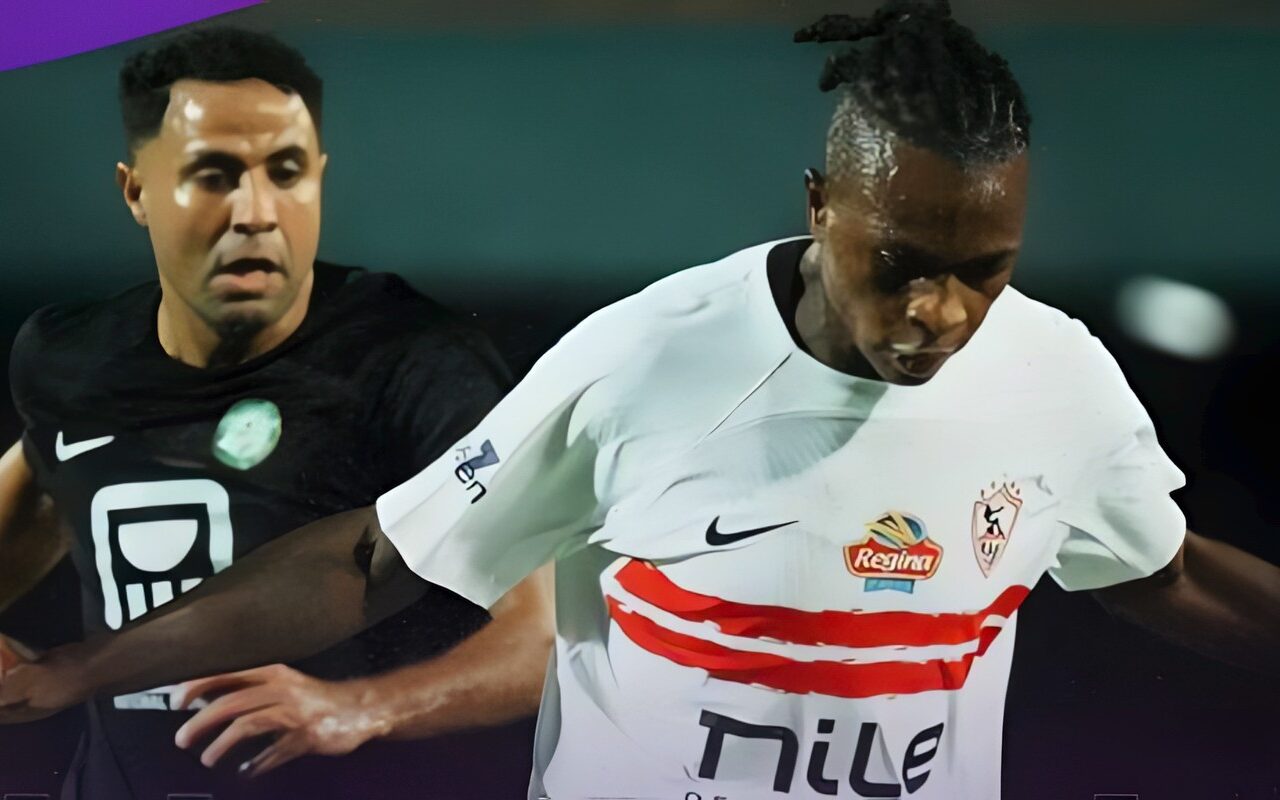 شيكو بانزا يتقدم للزمالك في مرمى المقاولون العرب في الدقيقة 88