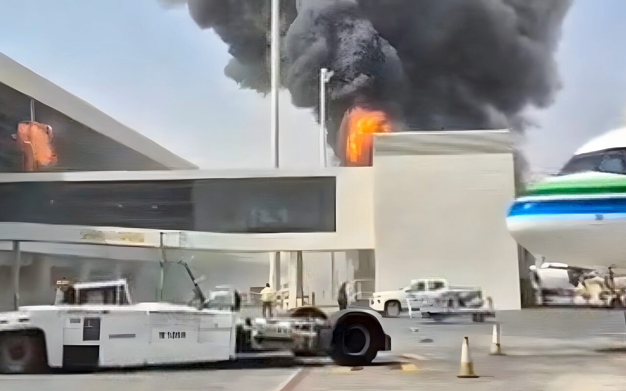 السعودية: حريق بمبنى لأرامكو في الظهران و4 جرحى بشظايا صواريخ في الرياض